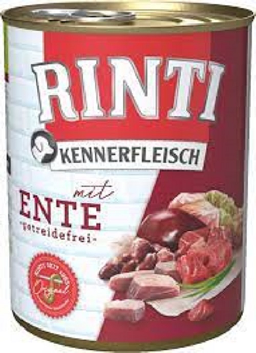 Rinti Kennerfleisch Ente, 12x 800 g