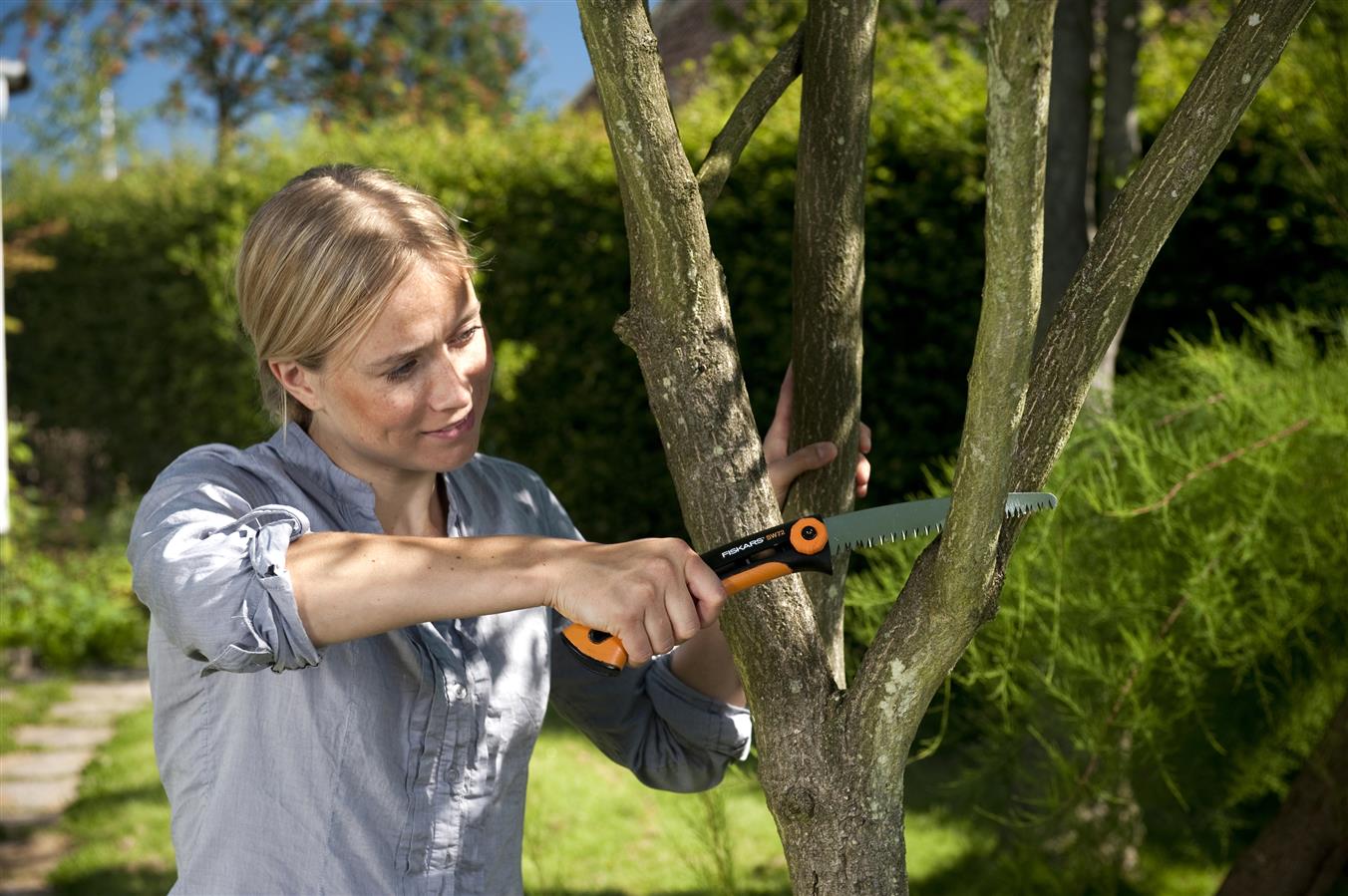 Fiskars XtractTM Handsäge / Grobzahnung SW73