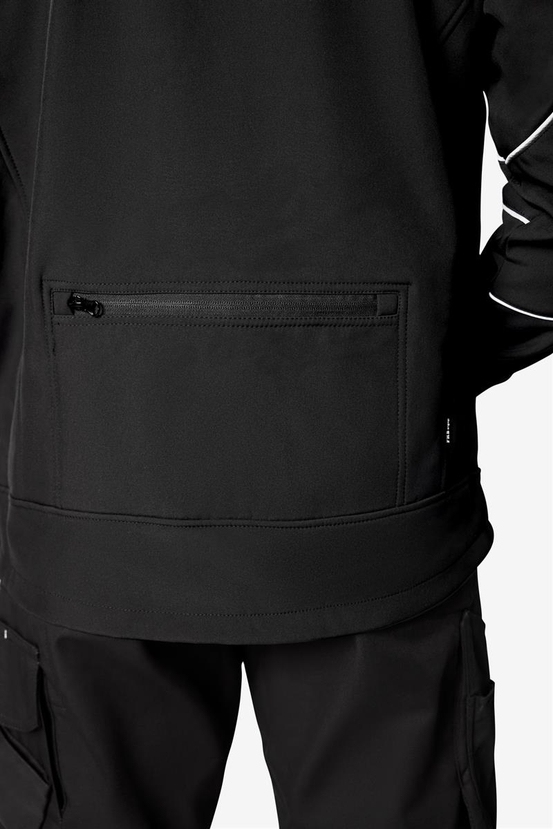 FHB Softshell-Jacke Dirk, schwarz L