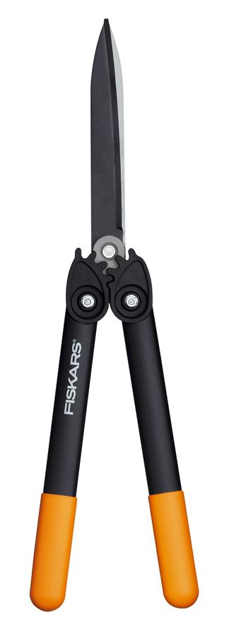 Fiskars PowerGear II Getriebe-Heckenschere HS72, 57cm