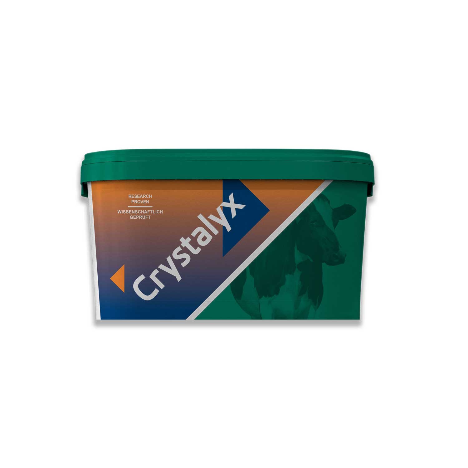 Crystalyx® Standard Leckstein für Milchkühe, Aufzuchtrinder & Mutterkühe, grün, 22,5 kg