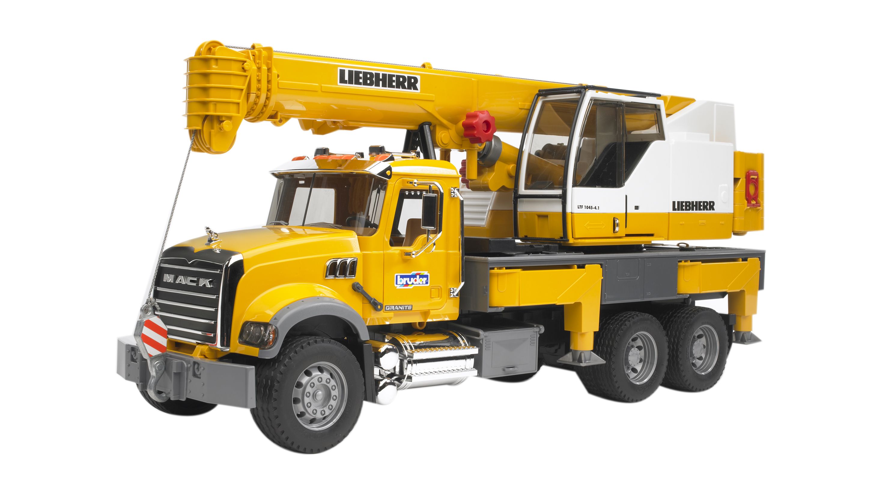 Bruder MACK Granite Liebherr Kran-LKW