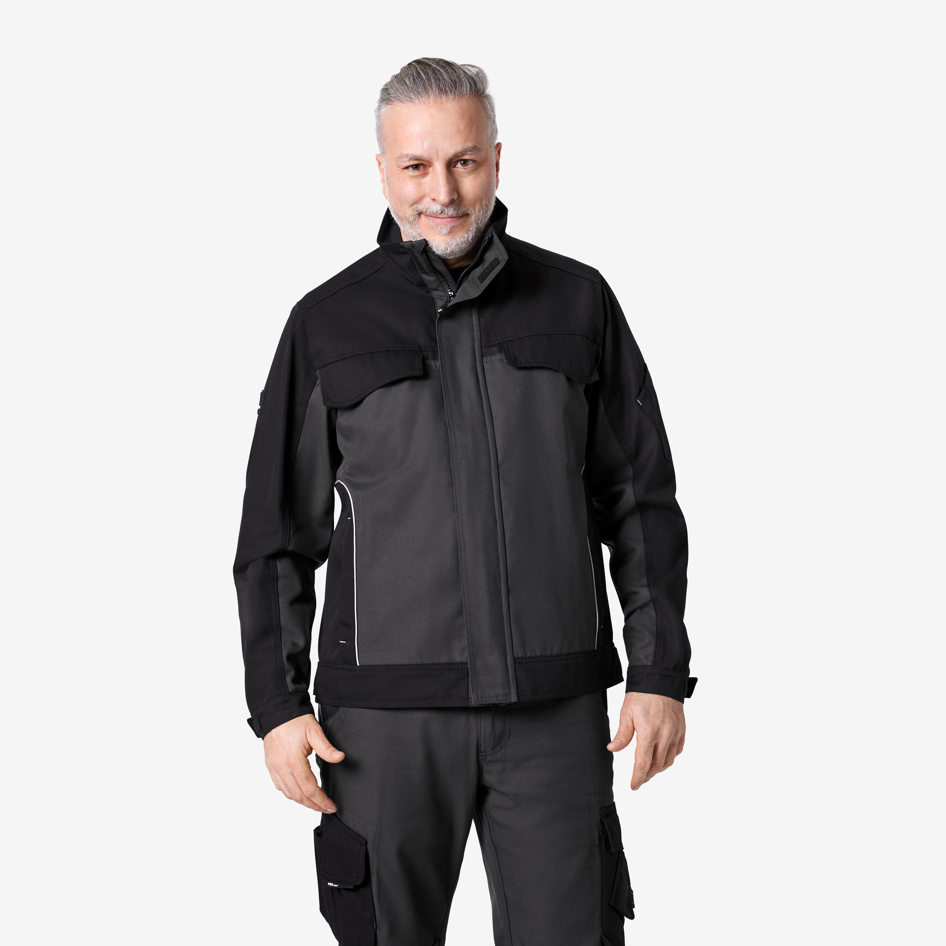 FHB Arbeitsjacke Ernst, anthrazit-schwarz S