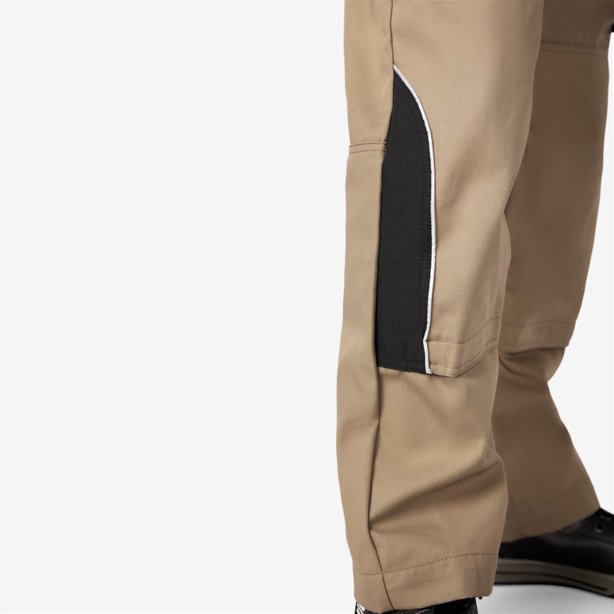FHB Arbeitshose Bruno, beige-schwarz 46
