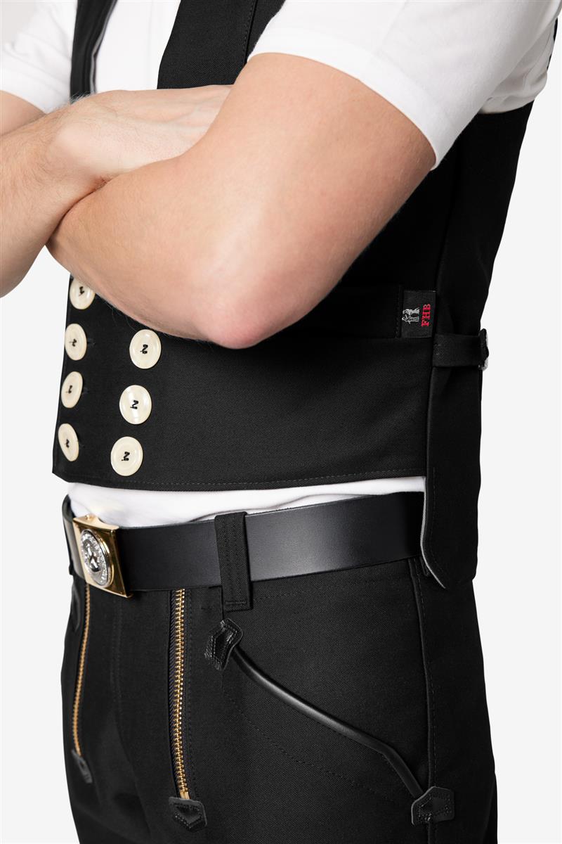 FHB Zunftweste Pilot Jakob, schwarz 50