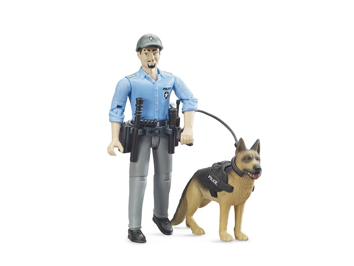 Bruder bworld Polizist mit Hund