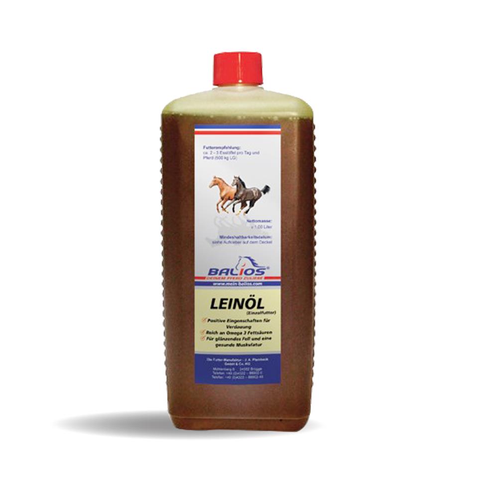 Balios Leinöl für Pferde, 1 l