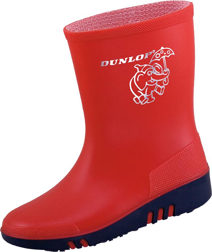 Dunlop Kinder Freizeit- und Outdoorstiefel Mini, rot Gr. 20