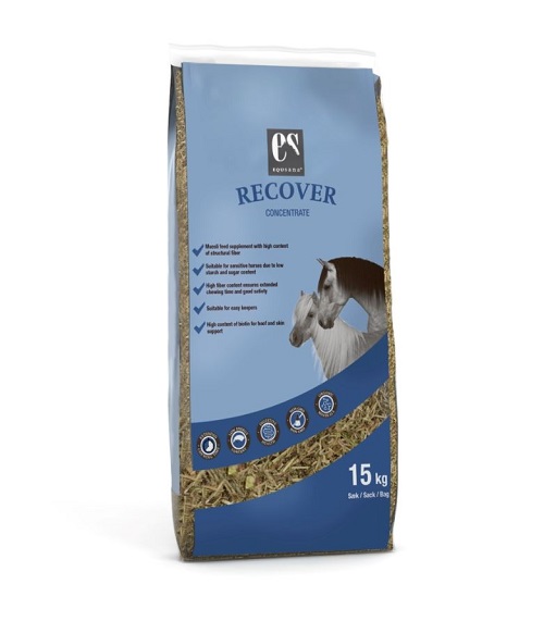 Equsana Recover Vollwertfutter für Pferde, 15 kg