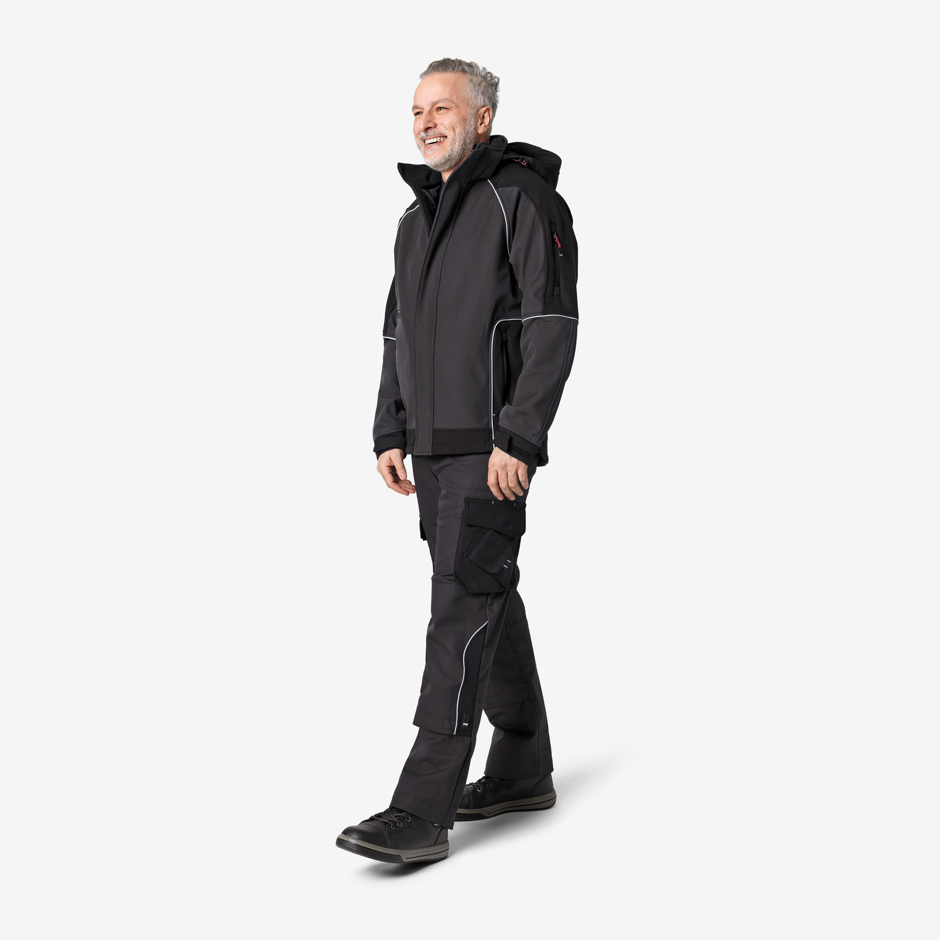 FHB Arbeitsjacke Ernst, anthrazit-schwarz S