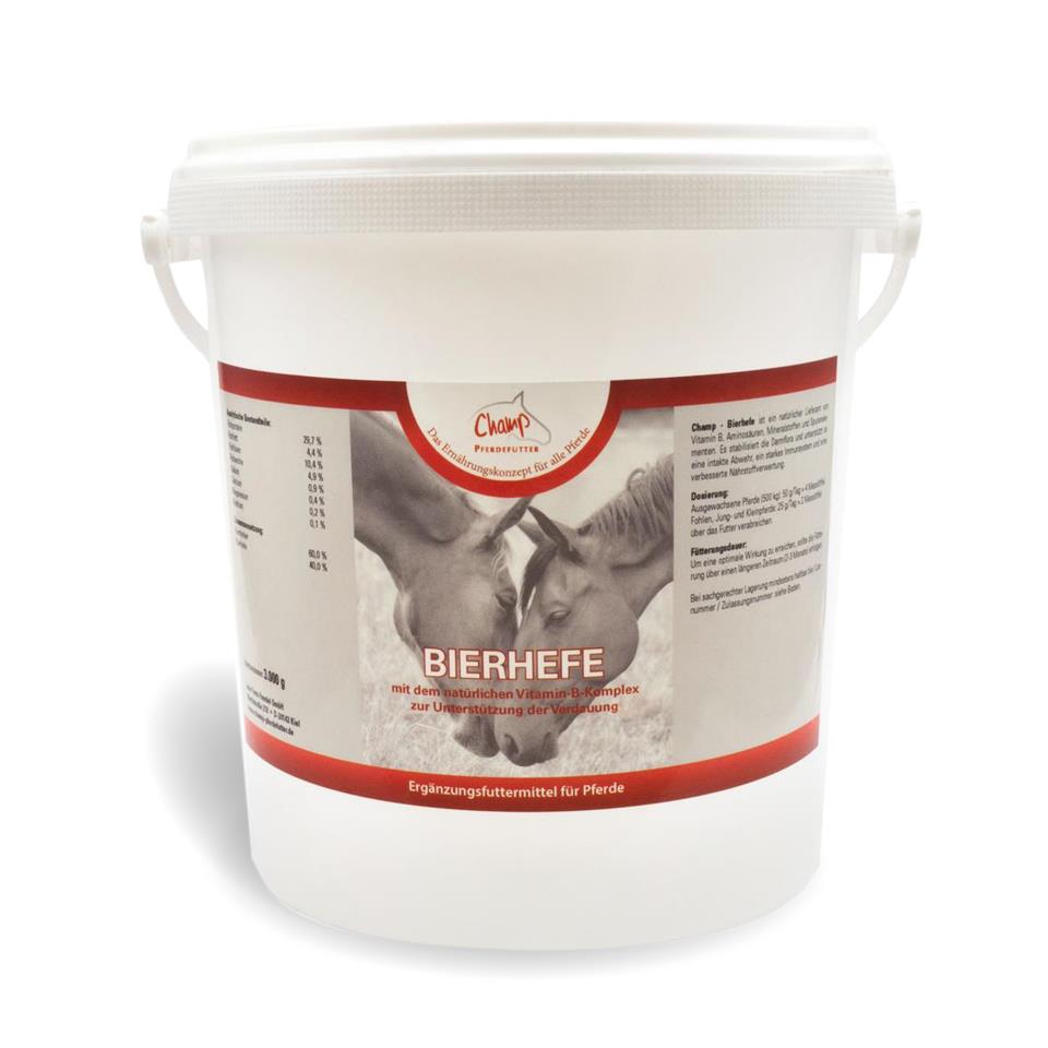 Champ Bierhefe für Pferde, 3000 g