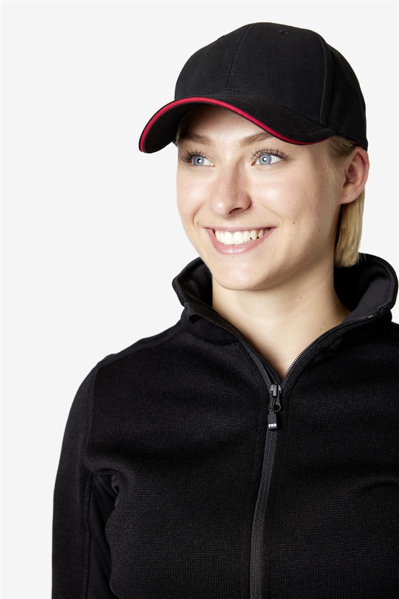 FHB Cap Udo uni, schwarz